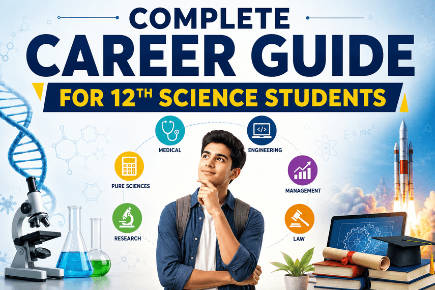 Complete Career Guide for 12th Science Students in Biotechnology Biomedical Science Biochemistry and Biology