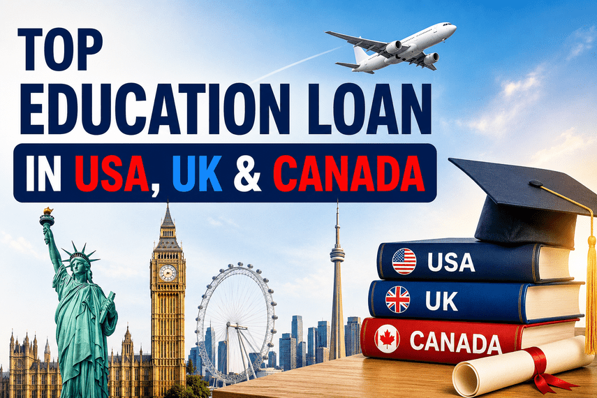 Education Loan for USA, UK & Canada 2026 Guide